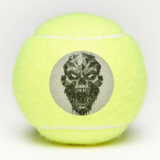 BALLES DE TENNIS CRYPTOZOMB (Devant)