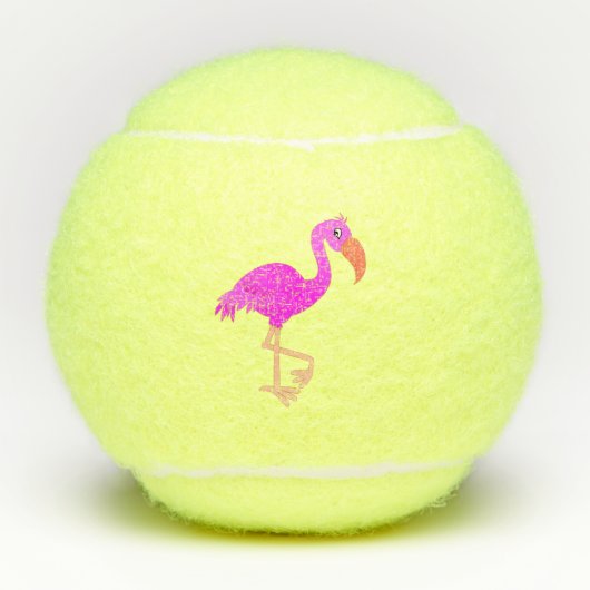 Balles De Tennis Cute Flamme (Devant)