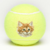 Balles De Tennis Cute Kitty (Dos)