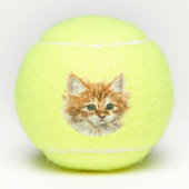 Balles De Tennis Cute Kitty (Devant)
