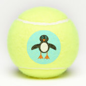 Balles De Tennis Cute Penguin (Dos)