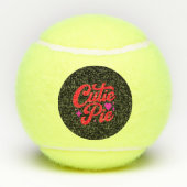 Balles De Tennis Cutie Pie (Dos)
