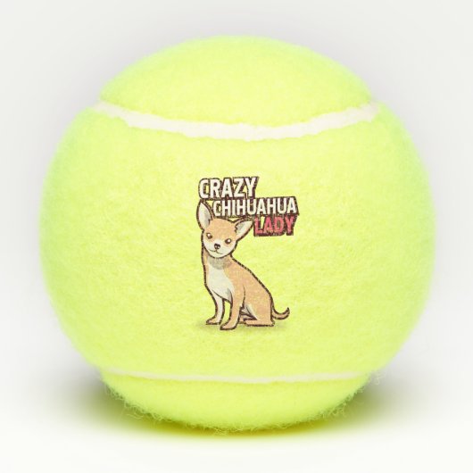 Balles de tennis de chiwawa (Dos)