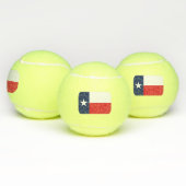 BALLES DE TENNIS DE DRAPEAU DU TEXAS (Multiple)