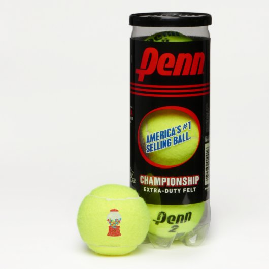 Balles de tennis de machine de Gumball (Boîte)