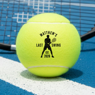 Balles De Tennis Dernier Tour de Swing Avant l'Enterrement de Vie d