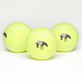 Balles De Tennis Dessin sur Tapir (Multiple)