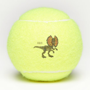 Balles De Tennis Dilophosaurus dessin animé