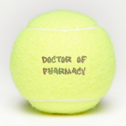 Balles De Tennis Docteur en pharmacie (Devant)