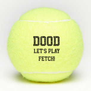 Balles De Tennis "Dood nous a laissés noir de jouet de chat de
