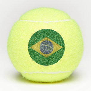 Balles De Tennis Drapeau brésilien