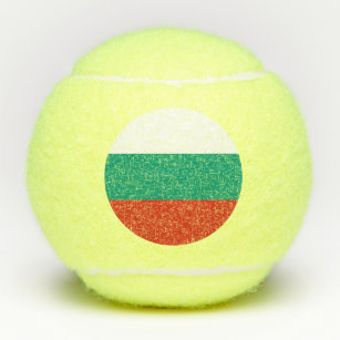 Balles De Tennis Drapeau Bulgarie