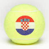 Balles De Tennis Drapeau croate (Devant)
