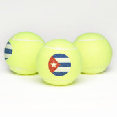 Balles De Tennis Drapeau Cuba (Multiple)