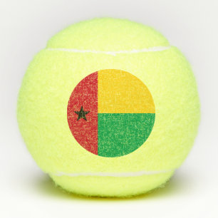 Balles De Tennis Drapeau de Guinée-Bissau