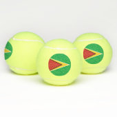 Balles De Tennis Drapeau de Guyana (Multiple)