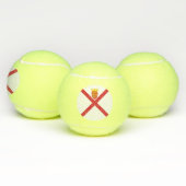 Balles De Tennis Drapeau de Jersey (Multiple)