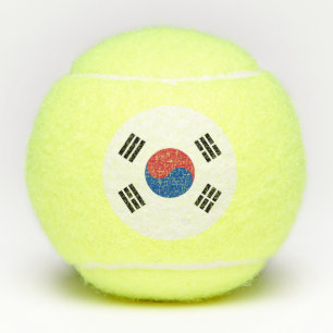 Balles De Tennis Drapeau de la Corée du Sud