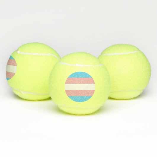 Balles De Tennis Drapeau de la fierté transgenre - LGBT Rainbow (Multiple)