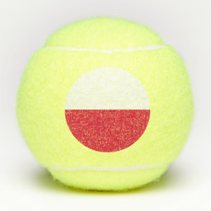 Balles De Tennis Drapeau de la Pologne