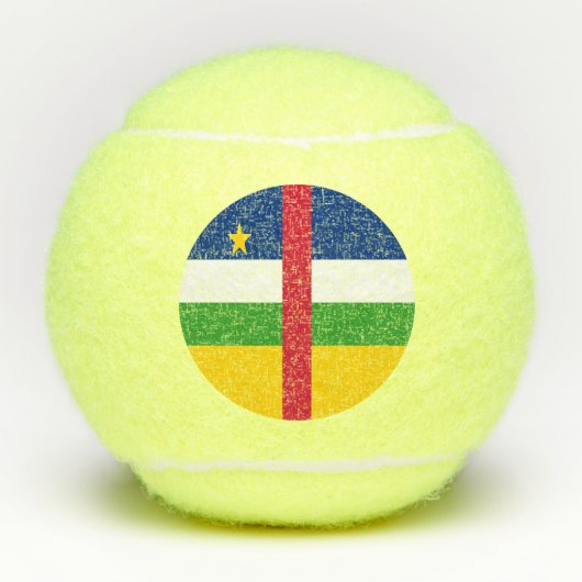 Balles De Tennis Drapeau de la République centrafricaine (Devant)