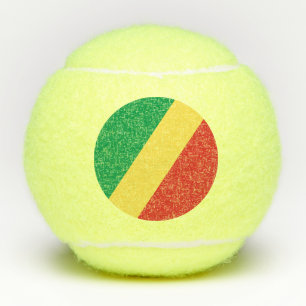Balles De Tennis Drapeau de la République du Congo