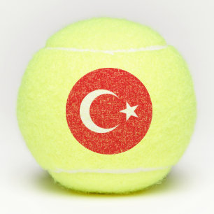 Balles De Tennis Drapeau de la Turquie