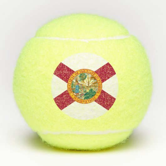 Balles De Tennis Drapeau de l'État de Floride (Devant)