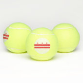 Balles De Tennis Drapeau de l'État de Washington DC (Multiple)