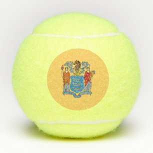 Balles De Tennis Drapeau de l'État du New Jersey