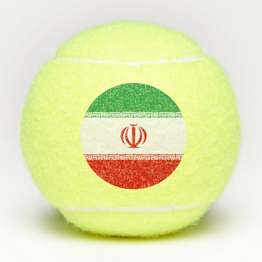 Balles De Tennis Drapeau de l'Iran (Devant)