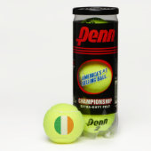 Balles De Tennis Drapeau de l'Irlande (Boîte)