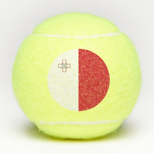 Balles De Tennis Drapeau de Malte