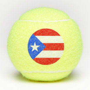 Balles De Tennis Drapeau de Porto Rico