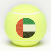 Balles De Tennis Drapeau des Émirats arabes unis (Dos)