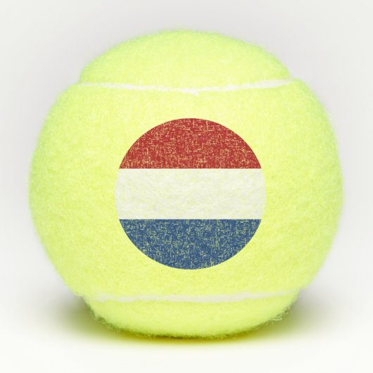 Balles De Tennis Drapeau des Pays-Bas (Devant)
