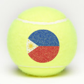 Balles De Tennis drapeau des Philippines (Dos)