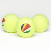 Balles De Tennis Drapeau des Seychelles (Multiple)