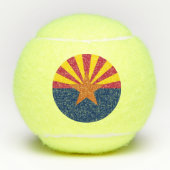 Balles De Tennis Drapeau d'État de l'Arizona (Devant)