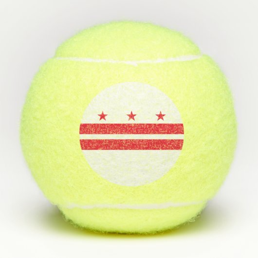 Balles De Tennis Drapeau d'État de Washington DC (Devant)