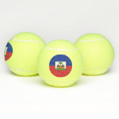 Balles De Tennis Drapeau d'Haïti (Multiple)