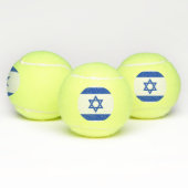 Balles De Tennis Drapeau d'Israël (Multiple)
