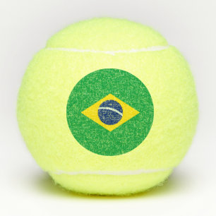 Balles De Tennis Drapeau du Brésil