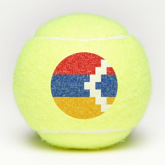 Balles De Tennis Drapeau du Haut-Karabagh (Devant)