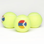 Balles De Tennis Drapeau du Haut-Karabagh (Multiple)