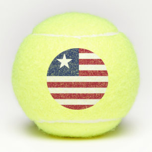 Balles De Tennis Drapeau du Libéria