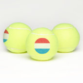 Balles De Tennis Drapeau du Luxembourg (Multiple)