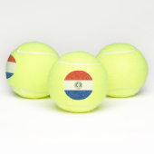 Balles De Tennis Drapeau du Paraguay (Multiple)