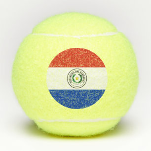 Balles De Tennis Drapeau du Paraguay