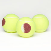 Balles De Tennis Drapeau du Qatar (Multiple)